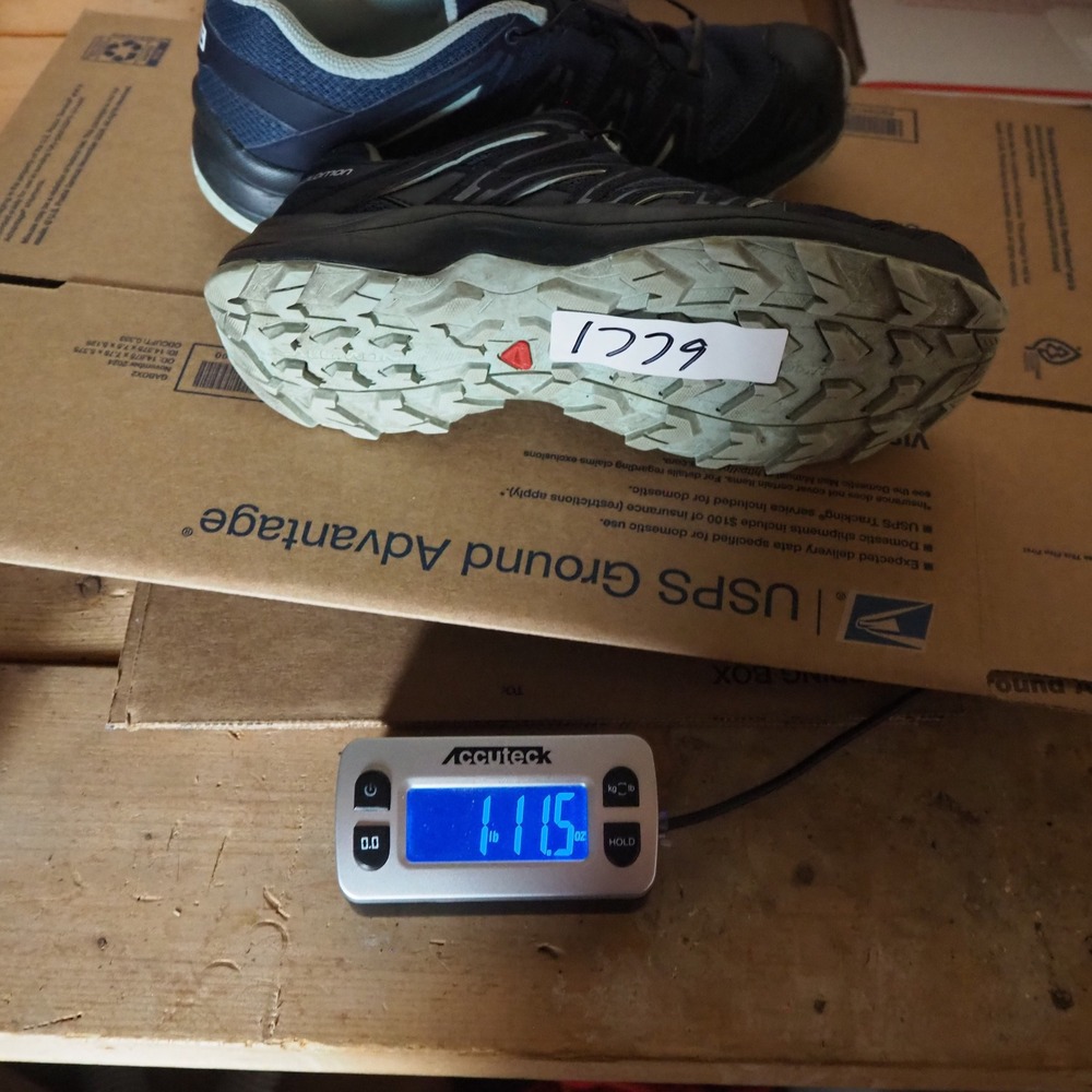 Salomon Trail Running Shoes Womens 8 Blue X Ultra 3 Low Hiking Sneakers 394681 - Picture 8 of 8